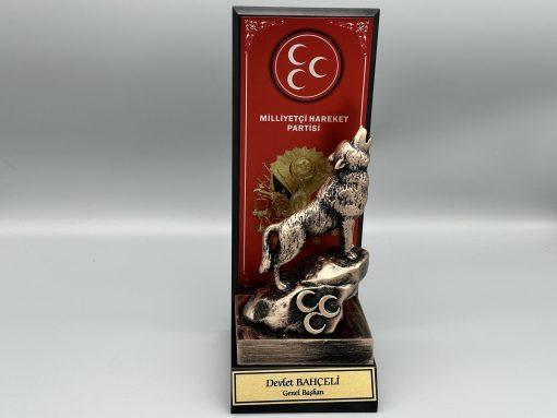 Kaideli Ülkücü Bozkurt Heykeli 18 cm