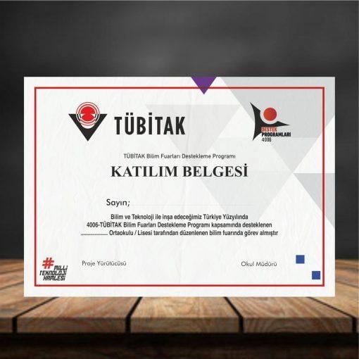 Katılım Belgesi