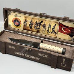 Mühimmat Sandıklı Salgur Bıçaklı Plaket