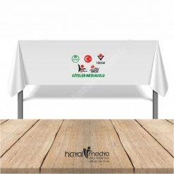 Saten Masa Örtüsü