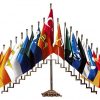 17 Türk Devleti Bayrak Seti (Kaplama)