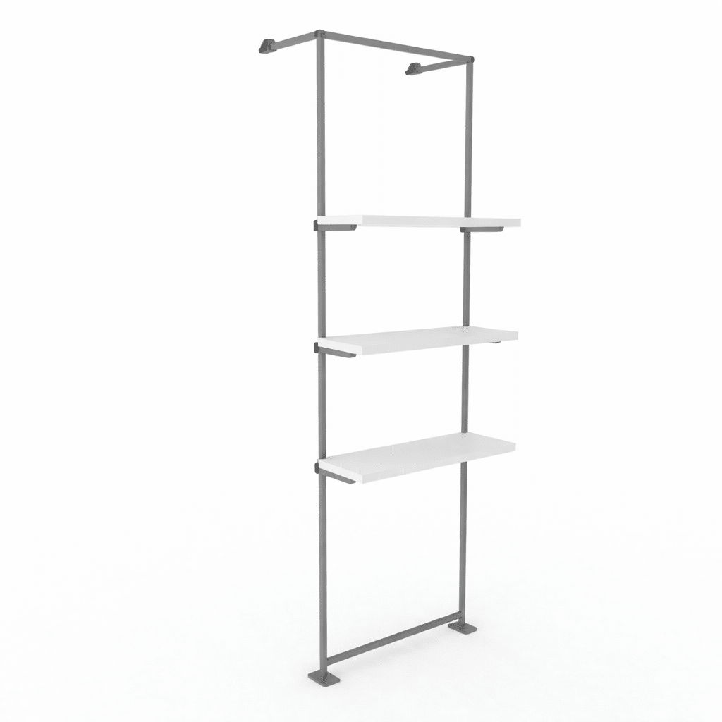 3 Raflı Tekstil Backdrop 2 3 Raflı Tekstil Backdrop