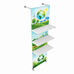 3 Raflı Tekstil Backdrop