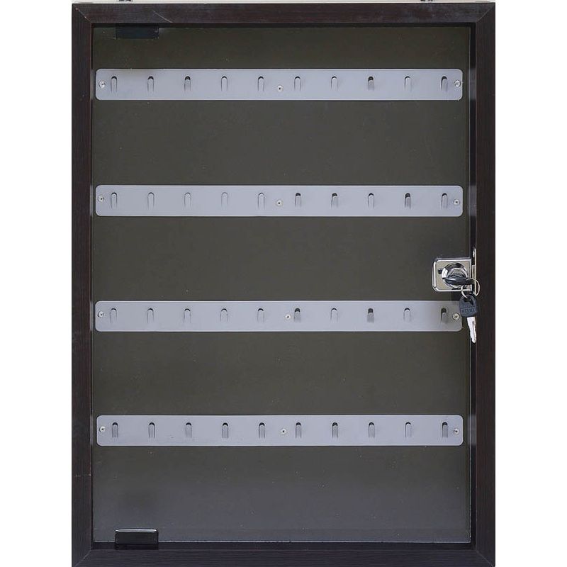 40 Anahtar Kapasiteli Ahşap Anahtar Dolabı – (40x55cm)