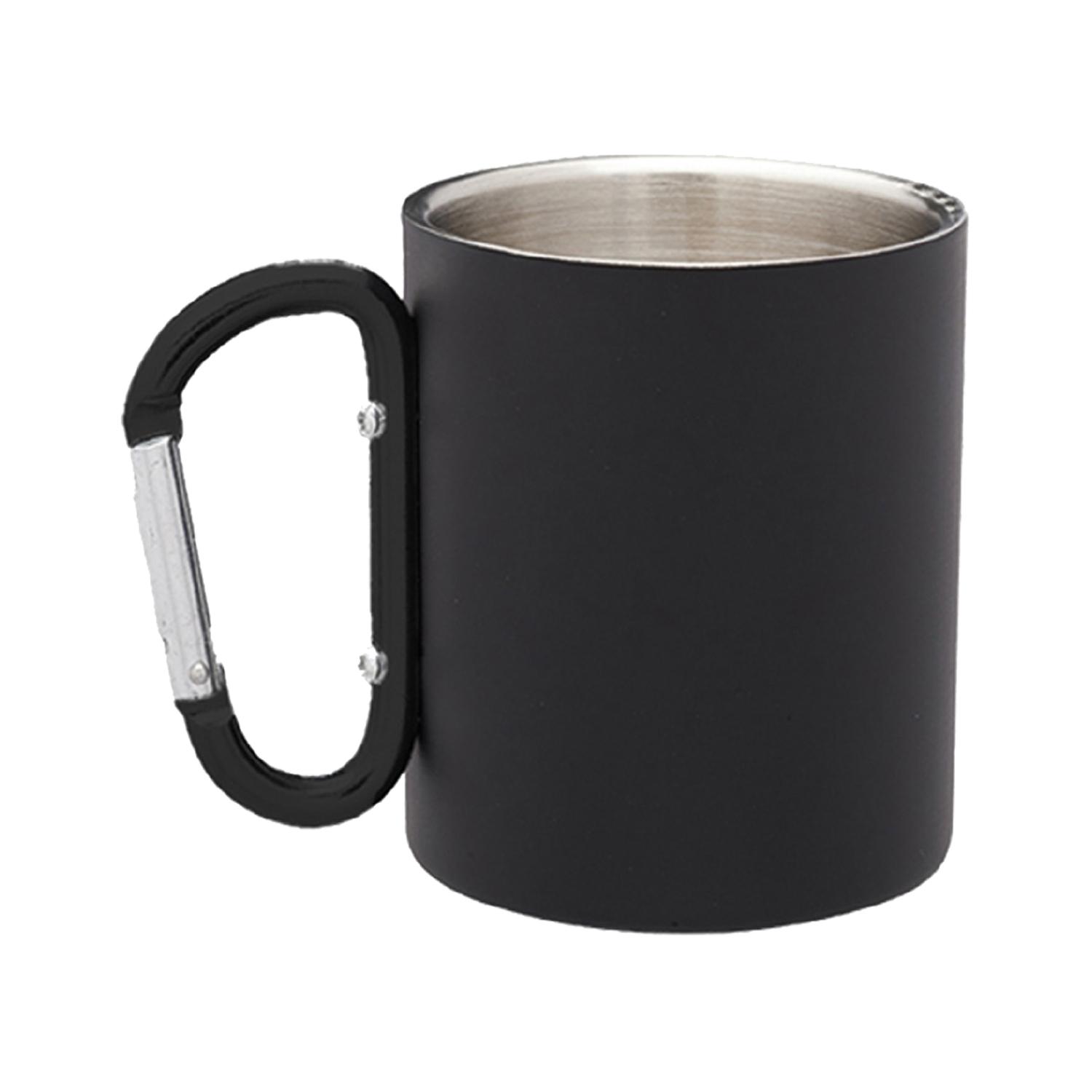 Metal Karabinalı Bardak 220 Ml