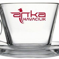Paşabahçe Vela Çay Seti (Fincan & Tabak) 195 Ml