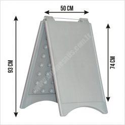 A Pano Reklam Dubası Gri