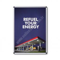 A0 Alüminyum Çerçeve Rondo (85x120cm) 32mm