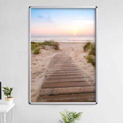 B0 Alüminyum Çerçeve Rondo Köşe (100x140cm)