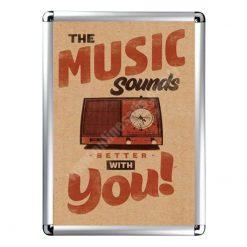 A3 Alüminyum Çerçeve Rondo Köşe (30x42cm)