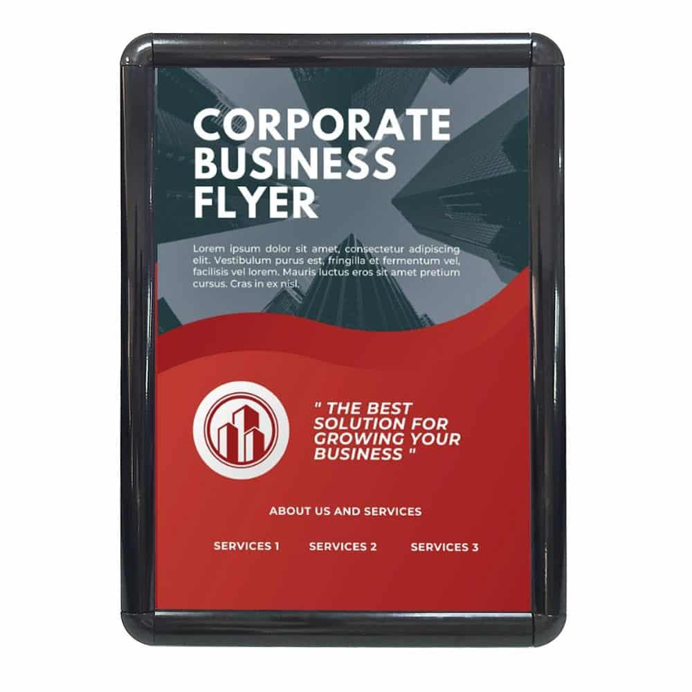 A3 Siyah Alüminyum Çerçeve (30×42 cm)