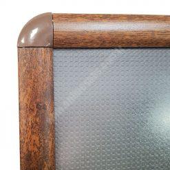 B2 Ahşap Görünümlü Alüminyum Çerçeve (50×70 cm)