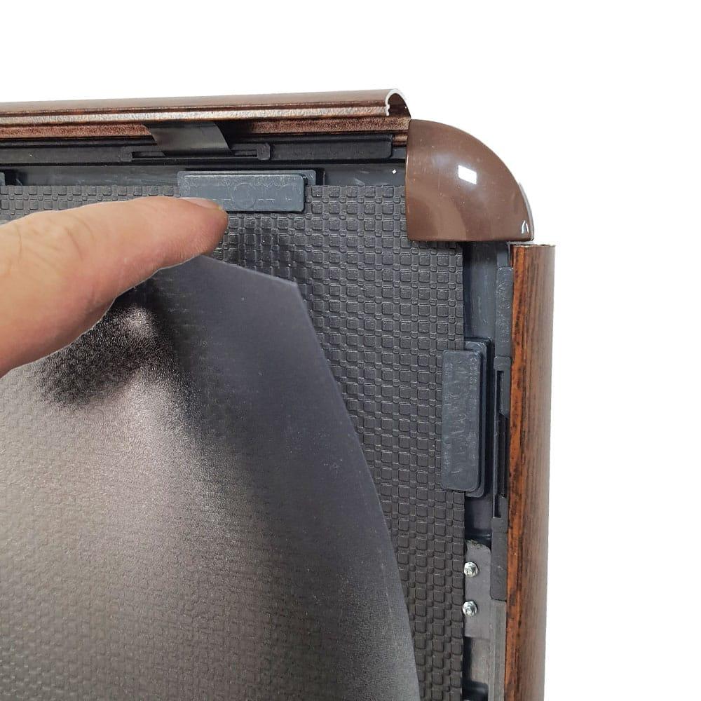 A3 Ahşap Görünümlü Alüminyum Çerçeve (30×42 cm) 6 B2 Ahşap Görünümlü Alüminyum Çerçeve (50×70 cm)