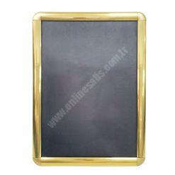 B3 Altın Görünümlü Alüminyum Çerçeve (35×50 cm) – Gold