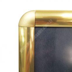 B3 Altın Görünümlü Alüminyum Çerçeve (35×50 cm) – Gold