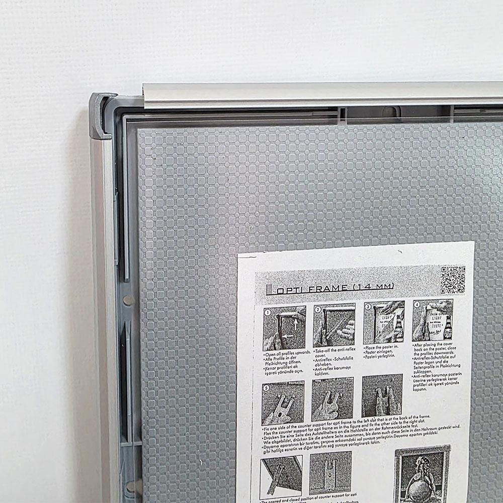 A4 Alüminyum Çerçeve 14mm 6 A4 Alüminyum Çerçeve 14mm