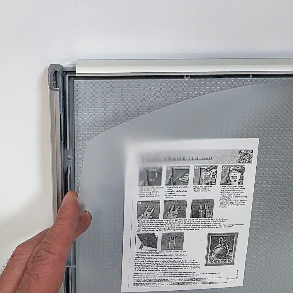 A4 Alüminyum Çerçeve 14mm 8 A4 Alüminyum Çerçeve 14mm