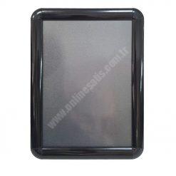 A4 Siyah Alüminyum Çerçeve (21×30 cm)