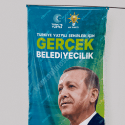 Ak Parti Yerel Seçim 2024 Recep Tayyip Erdoğan Afişi