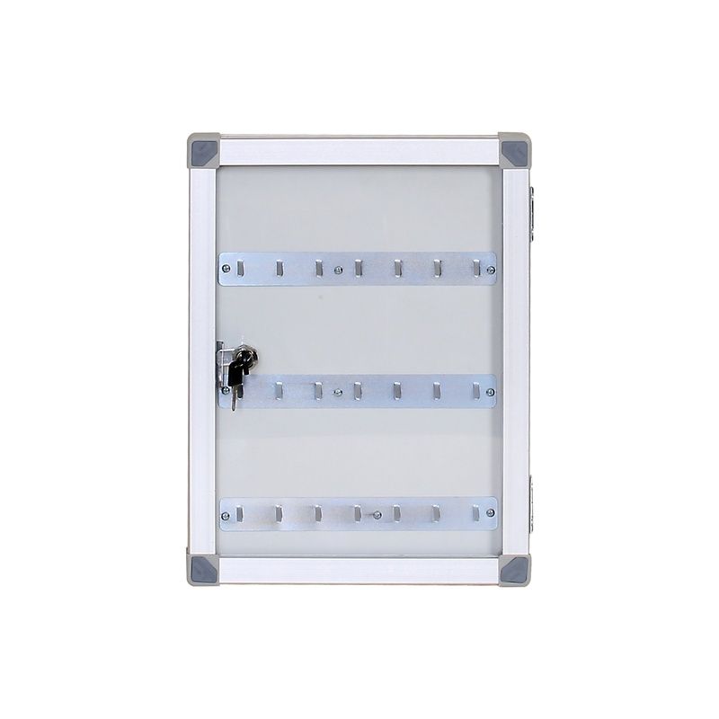 Alüminyum Çerçeveli Kapaklı 20’li Anahtarlık – (30x40cm)