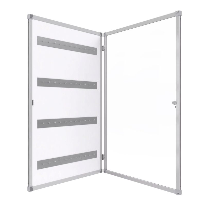 Alüminyum Çerçeveli Kapaklı 40’lı Anahtarlık – (40x55cm)