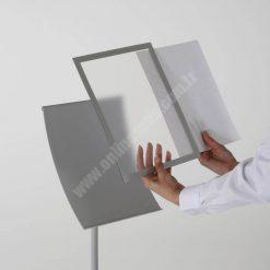 Arc Menüboard A3 Gri 12 A3 (30x42cm), Gri, Arc Menüboard