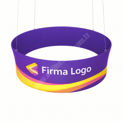 Askılı Silindir Tekstil Fuar Tabelası 400x100cm