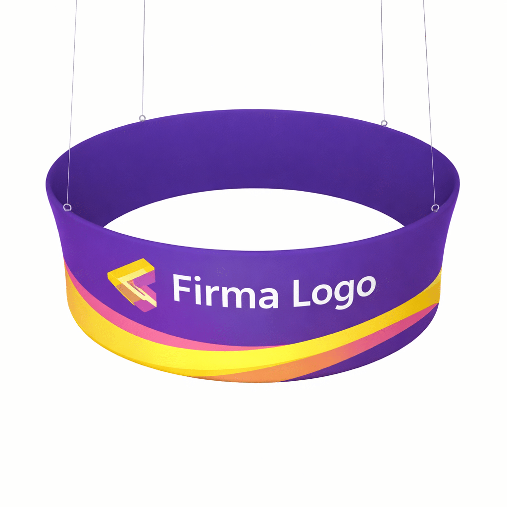 Askılı Silindir Tekstil Fuar Tabelası 400x100cm 2 Askılı Silindir Tekstil Fuar Tabelası 400x100cm