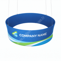 Askılı Silindir Tekstil Fuar Tabelası 400x100cm