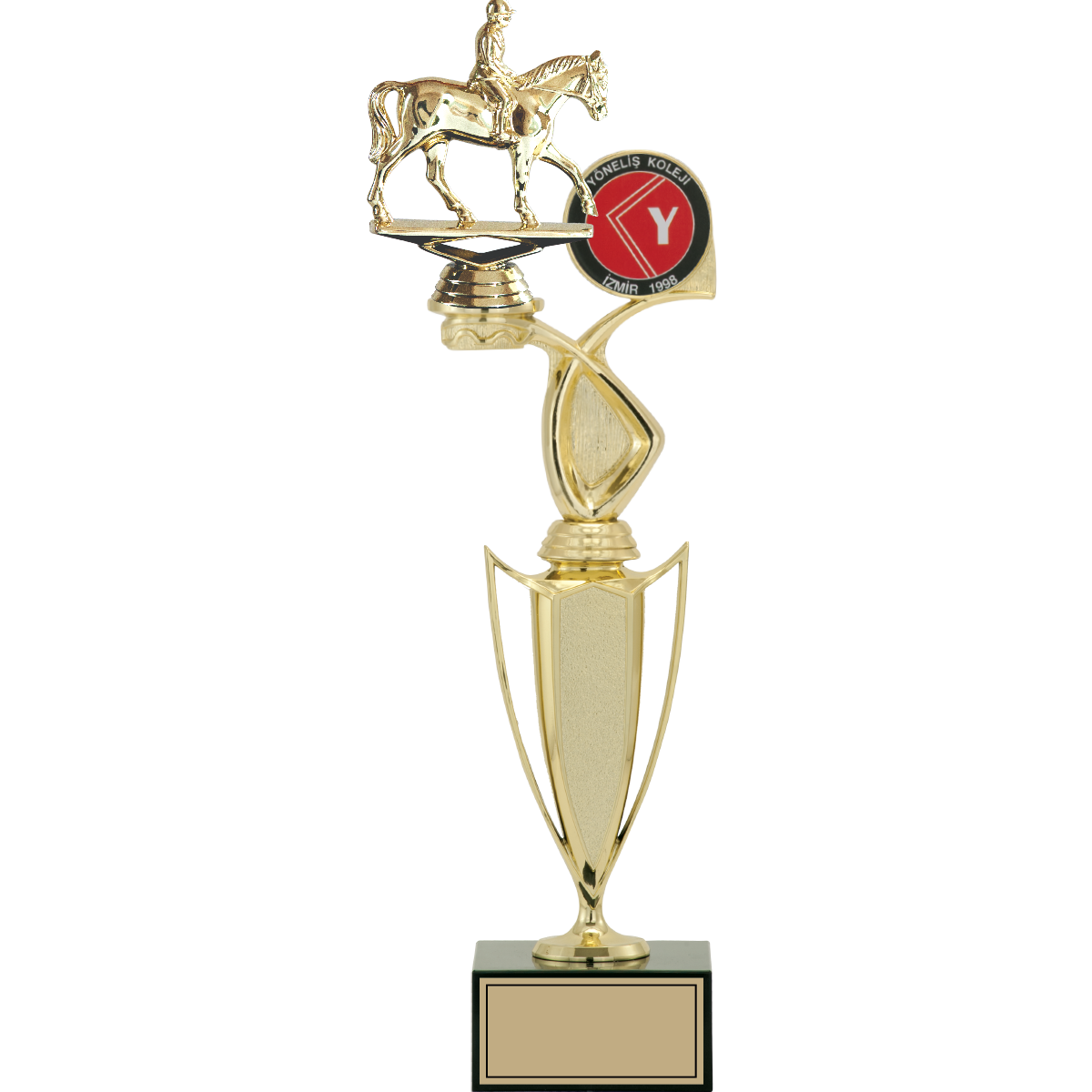 At / Binici Figürlü Kupalar 43, 41, 39 cm | FG-043