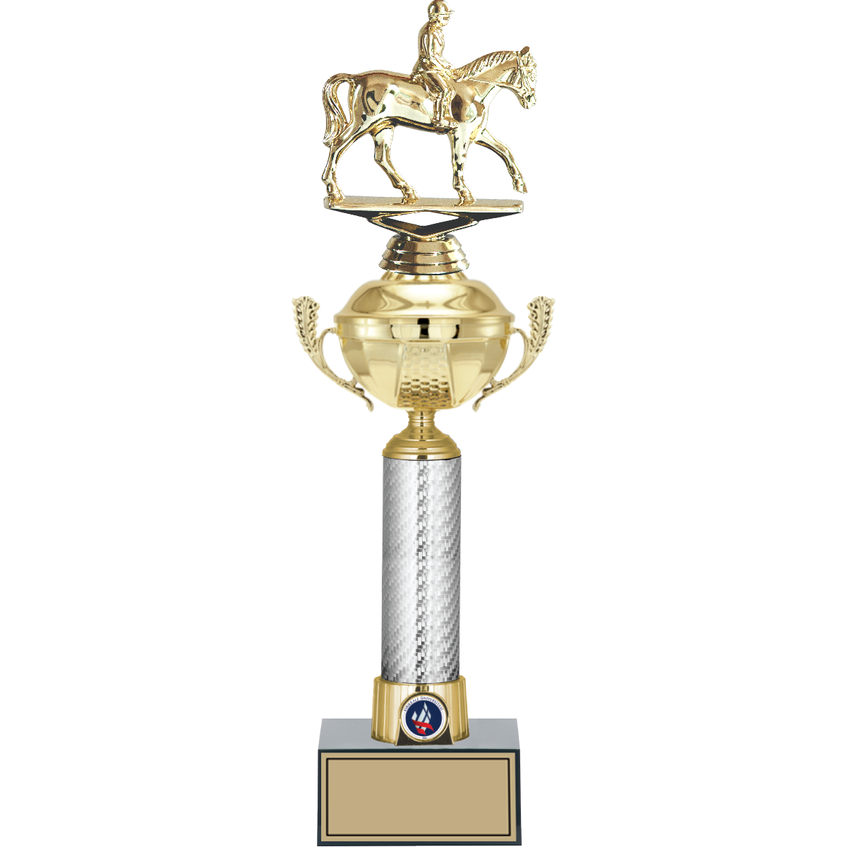 At / Binici Figürlü Kupalar 45, 42, 40 cm | FG-058