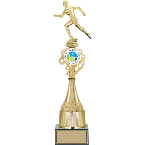 Atletizm Erkek Figürlü Kupalar 44, 41, 38 cm | FG-033 - 44
