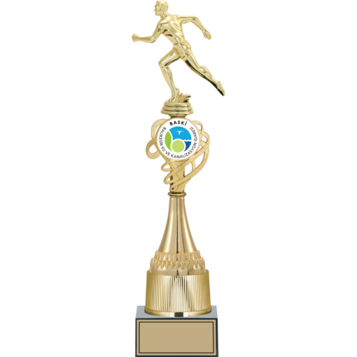 Atletizm Erkek Figürlü Kupalar 44, 41, 38 cm | FG-036 - 44