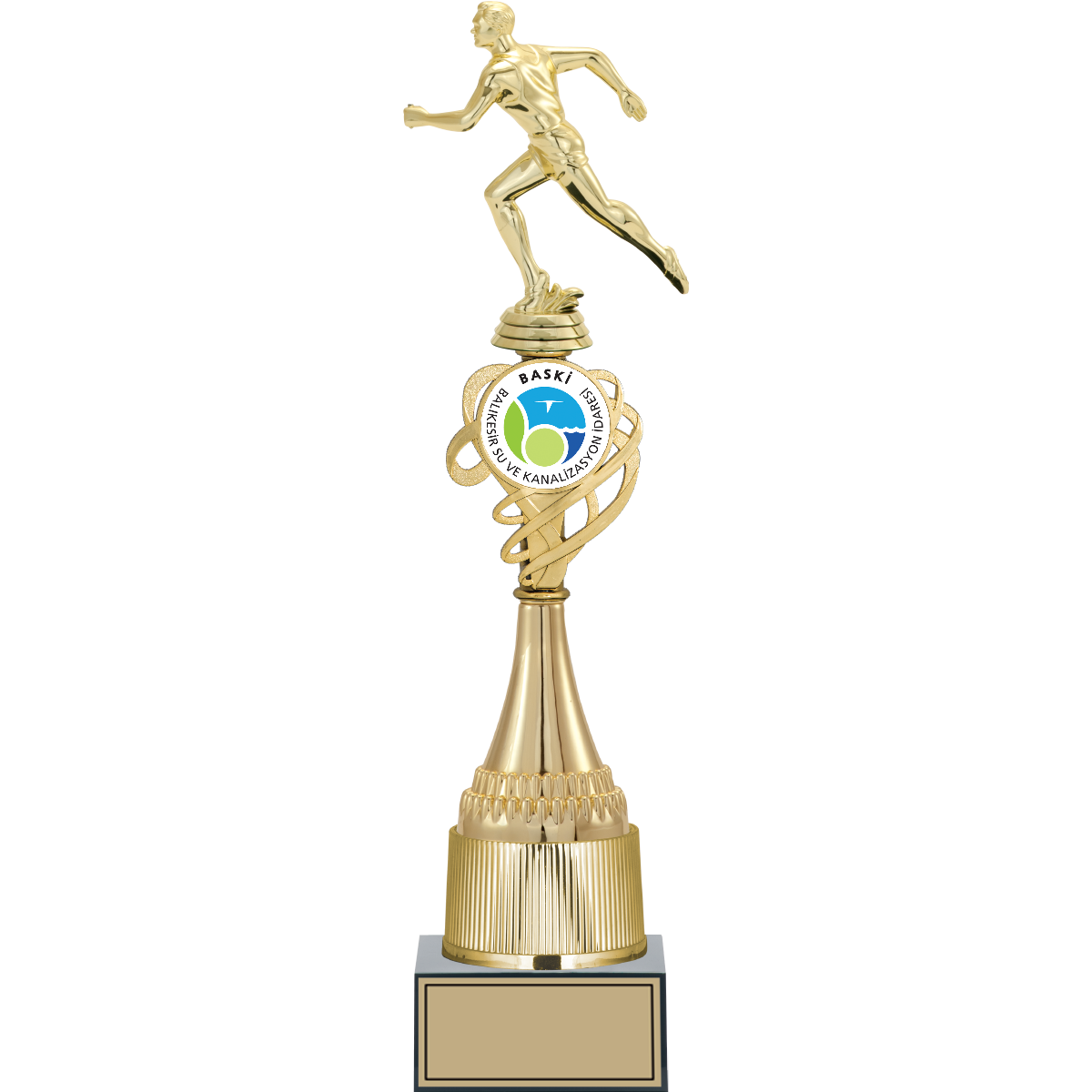 Atletizm Erkek Figürlü Kupalar 44, 41, 38 cm | FG-036 - 44