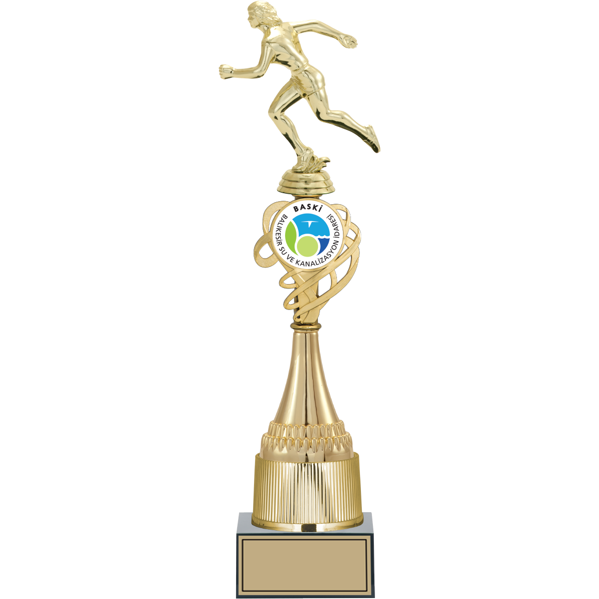 Atletizm Kadın Figürlü Kupalar 44, 41, 38 cm | FG-036 - 44