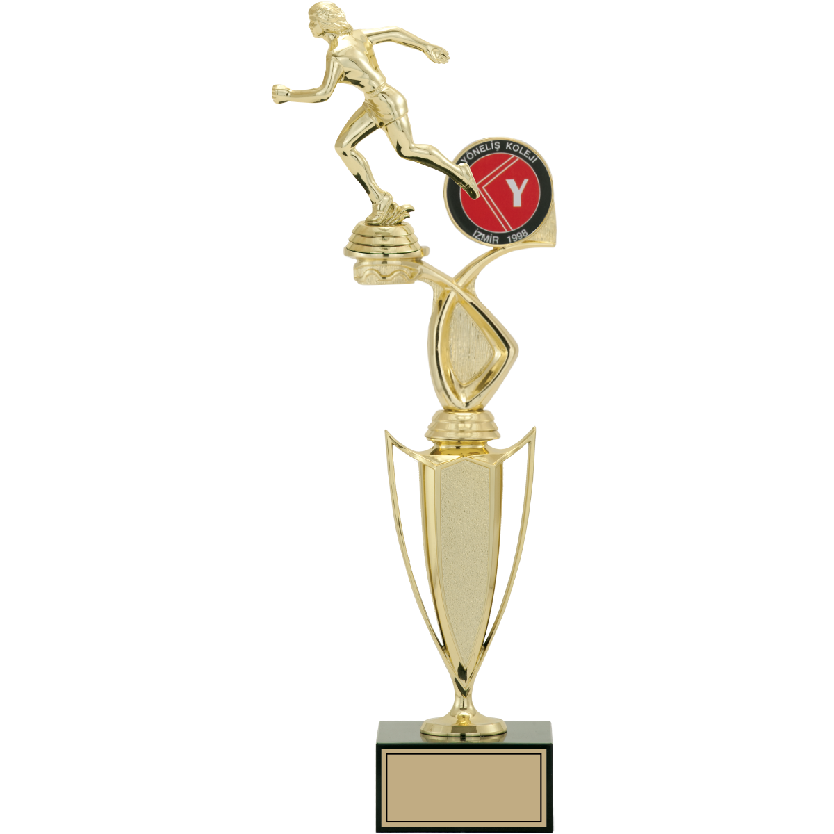 Atletizm Kadın Figürlü Kupalar 45, 43, 41 cm | FG-043 - 45