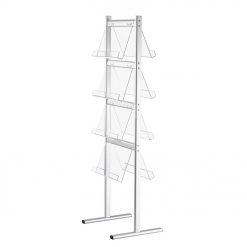 Ayaklı Akrilik Broşürlük Çift Taraflı 4x4A4