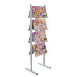 Ayaklı Akrilik Broşürlük Çift Taraflı 4x4A4