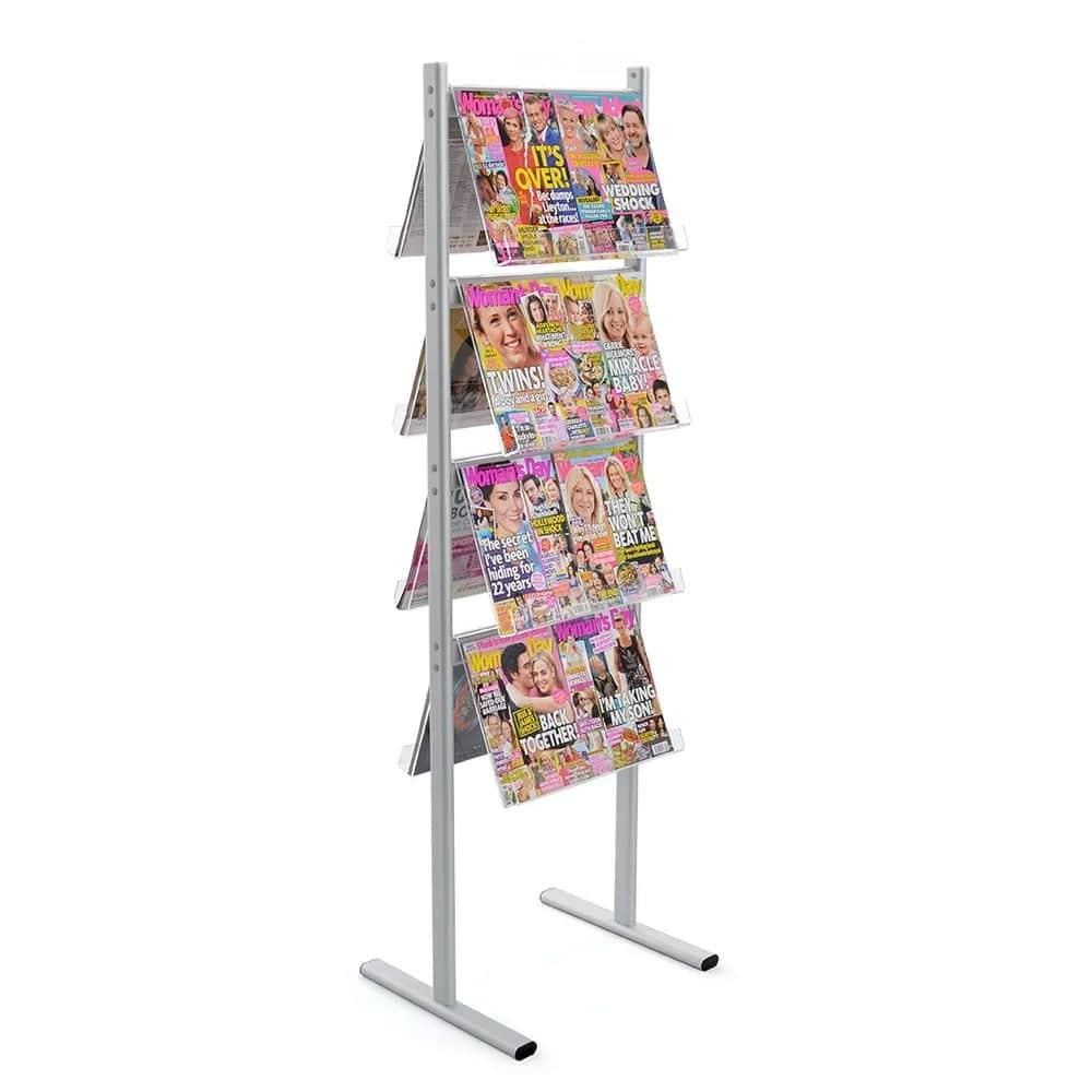 Ayaklı Akrilik Broşürlük Çift Taraflı 4x4A4 5 Ayaklı Akrilik Broşürlük Çift Taraflı 4x4A4