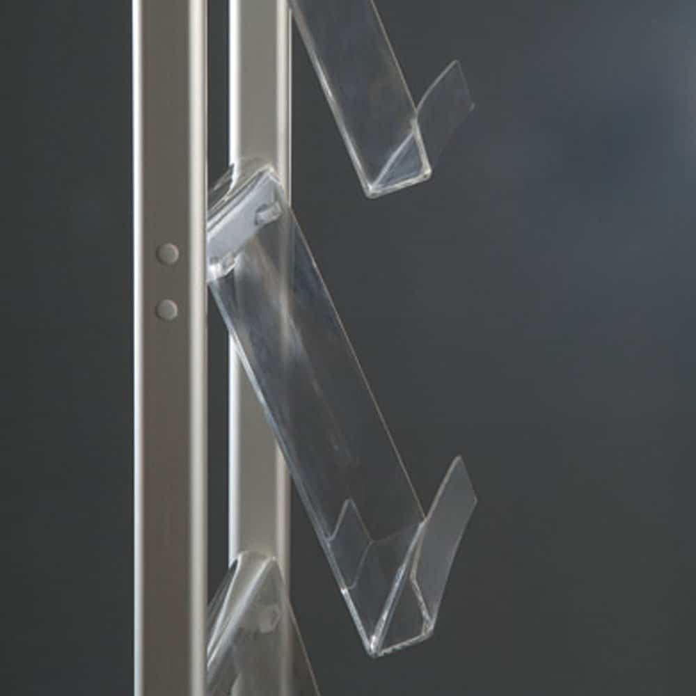 Ayaklı Akrilik Broşürlük Tek Taraflı 4x4A4 7 Ayaklı Akrilik Broşürlük Tek Taraflı 4x4A4