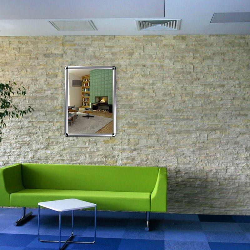 B1 Alüminyum Çerçeve Rondo Köşe (70x100cm) 3 A0 Alüminyum Çerçeve Rondo Köşe (85x120cm)