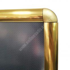 B2 Altın Görünümlü Alüminyum Çerçeve (50×70 cm) – Gold