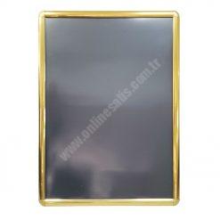 B2 Altın Görünümlü Alüminyum Çerçeve (50×70 cm) – Gold