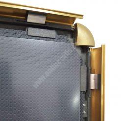 B2 Altın Görünümlü Alüminyum Çerçeve (50×70 cm) – Gold