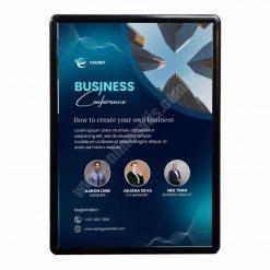 B2 Siyah Alüminyum Çerçeve (50×70 cm)