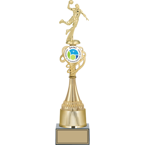 Basketbol Erkek Figürlü Kupalar 44, 41, 38 cm | FG-036 - 44