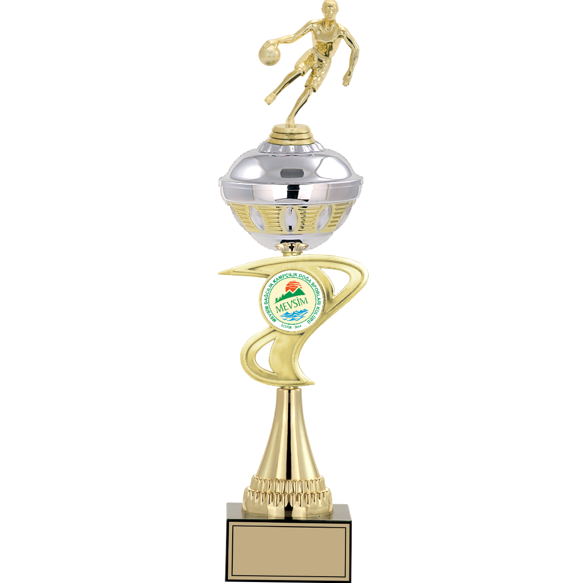 Basketbol Kadın Figürlü Kupalar 48, 45, 43 cm | FG-065 - 48