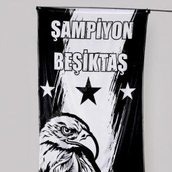 Beşiktaş Büyük Bina & Balkon Bayrağı (Dikey Asma) 12 Beşiktaş Büyük Bina & Balkon Bayrağı (Dikey Asma)