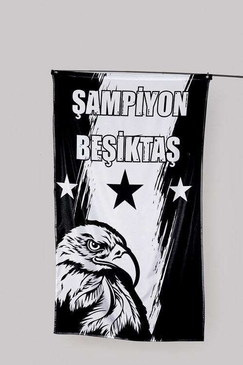 Beşiktaş Büyük Bina & Balkon Bayrağı (Dikey Asma) 4 Beşiktaş Büyük Bina & Balkon Bayrağı (Dikey Asma)