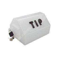 Beyaz Tipbox Bahşiş Kutusu 15x10xh11cm